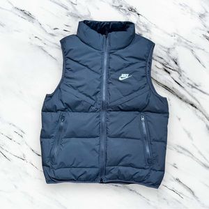 Nike Black Puffer Vest
